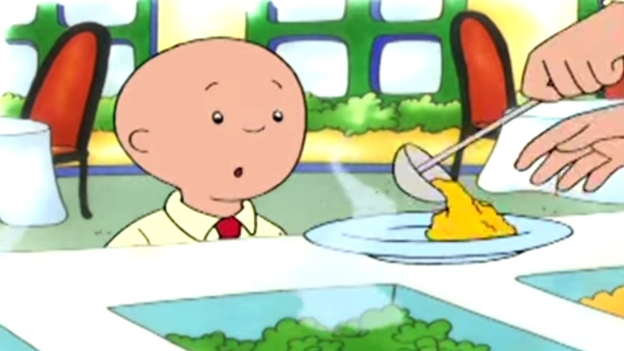 Caillou em Português | A Comida Ruim de Caillou | Nova Temporada | Desenho Animado