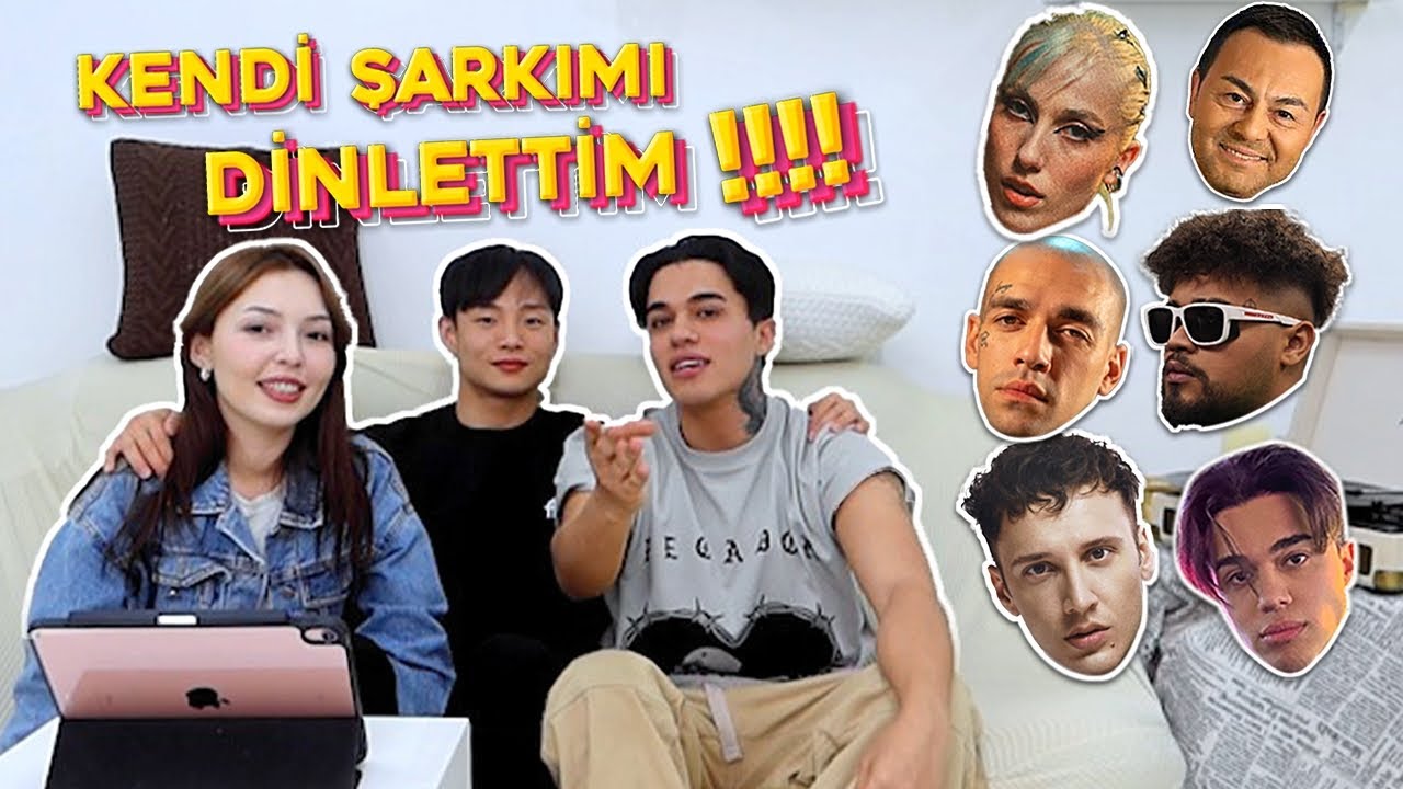 KORELİ ARKADAŞIMA TÜRKÇE ŞARKILAR DİNLETTİM! (BAYILDI) 🇰🇷🇹🇷