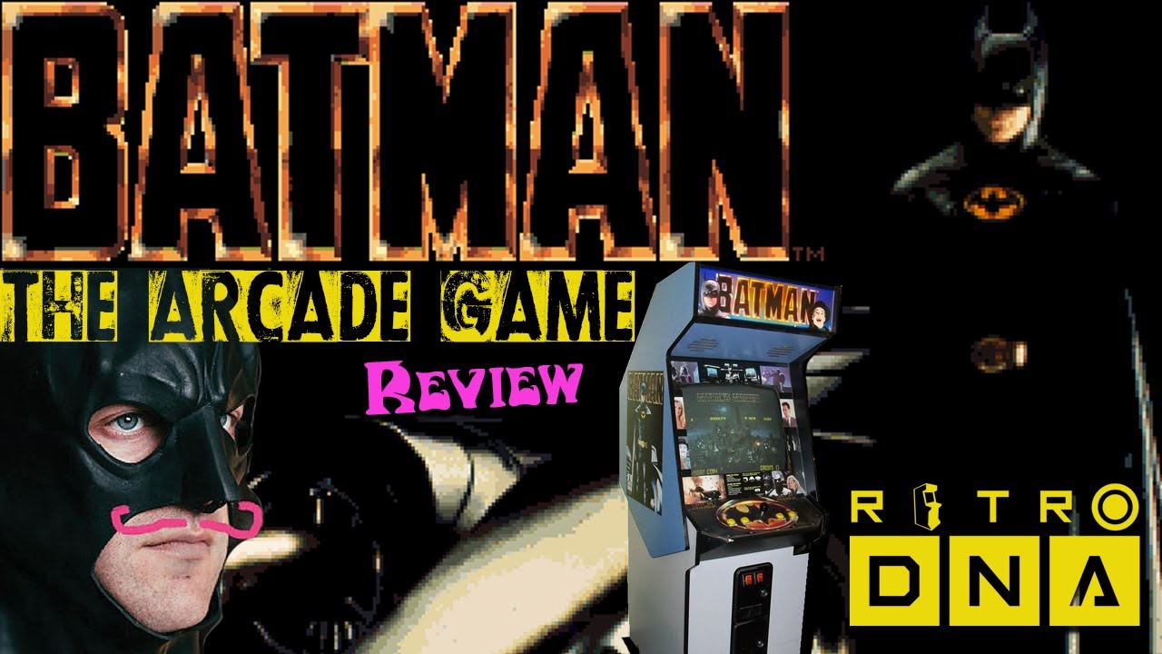 BATMAN arcade game (1990) 60 second review!