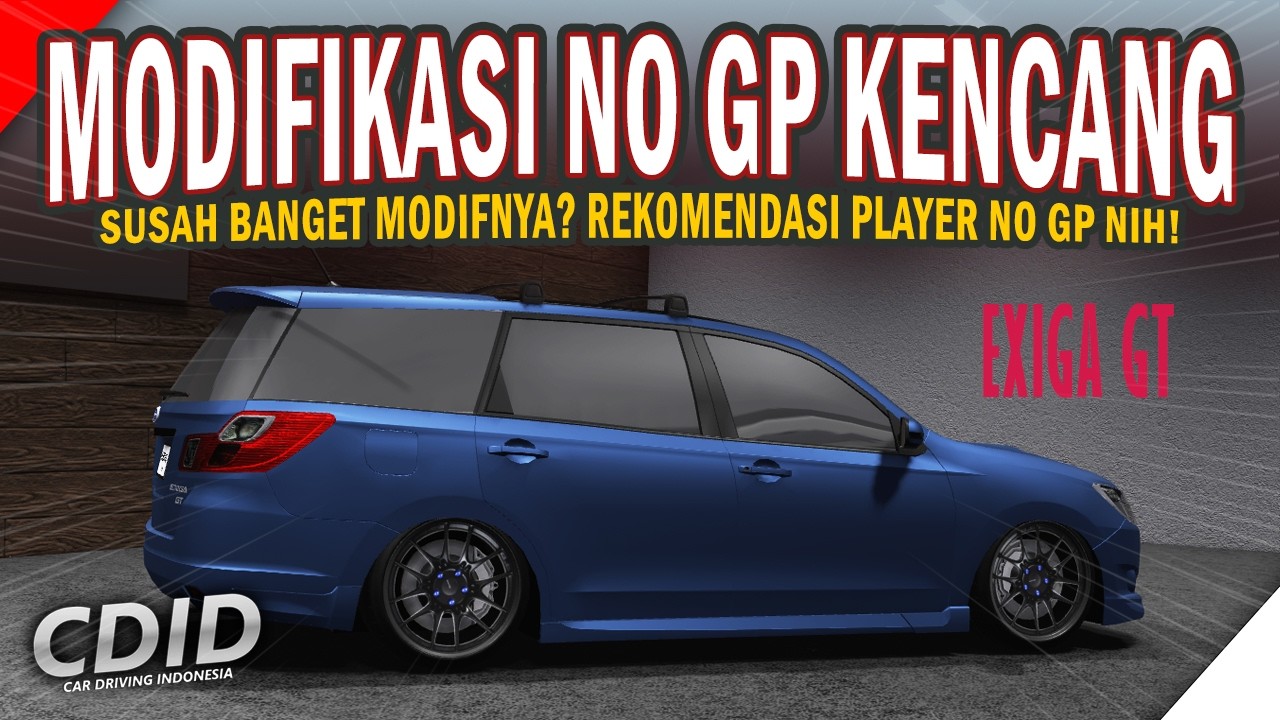 WAJIB BELI! 🛑 Mobil No GP Kencang di CDID: Subaru Exiga GT Tanpa Delete Limiter! | CDID ROBLOX V2.5