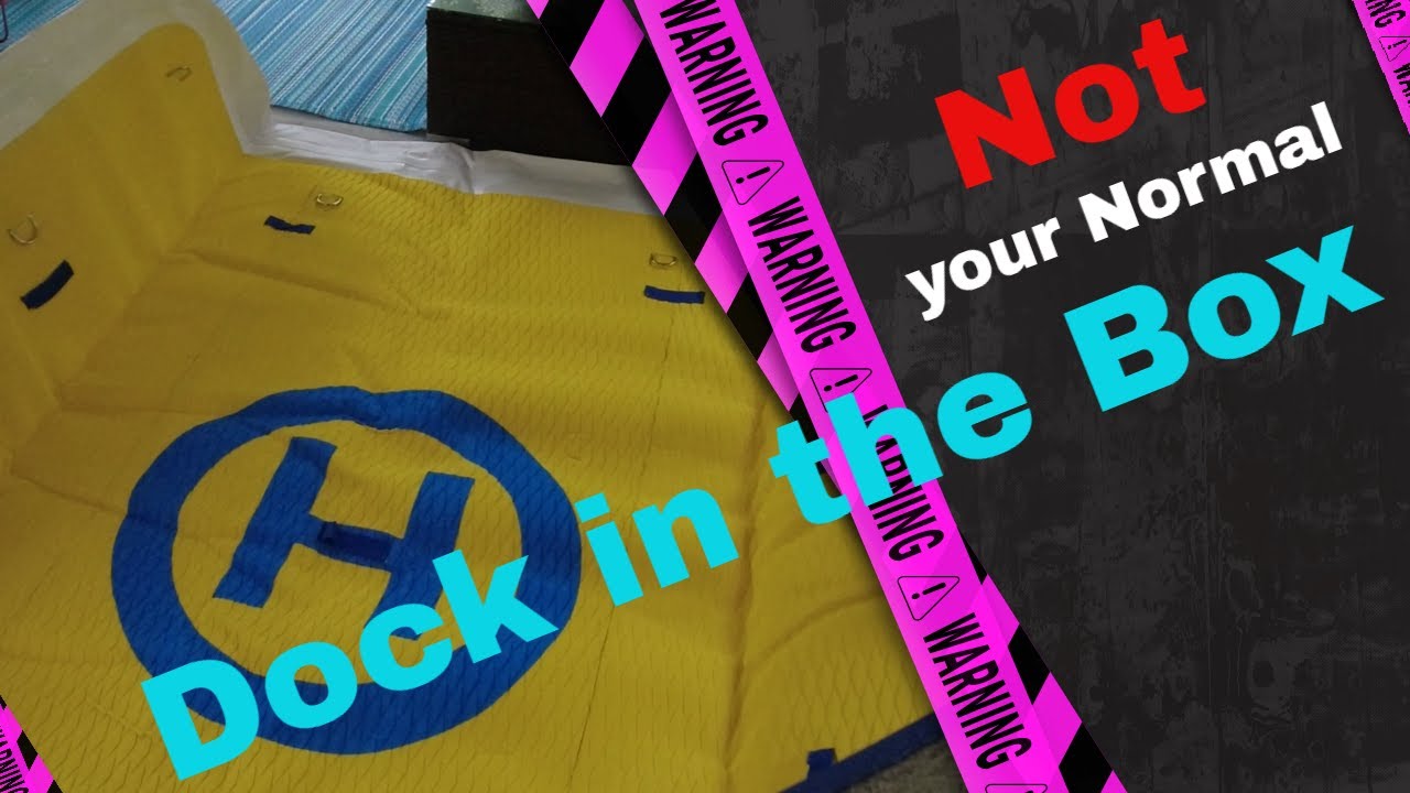 Not your Normal Dock in a Box! Inflatable Platform UnBoxing