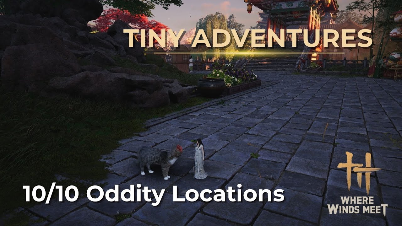 Where Winds Meet &ndash; All As One: Tiny Adventure Event | All 10 Oddity Locations (Qinghe & Kaifeng)