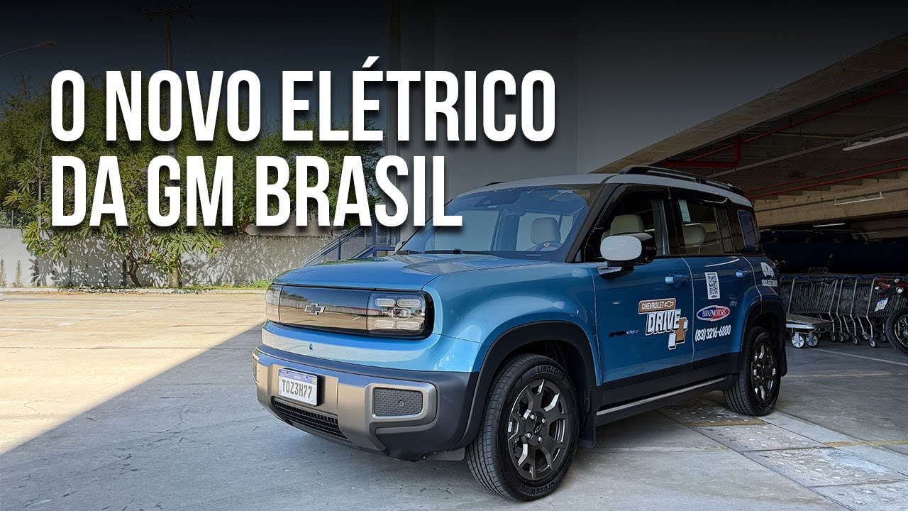 Conhecendo os detalhes do Novo Chevrolet Spark, o concorrente do BYD Dolphin