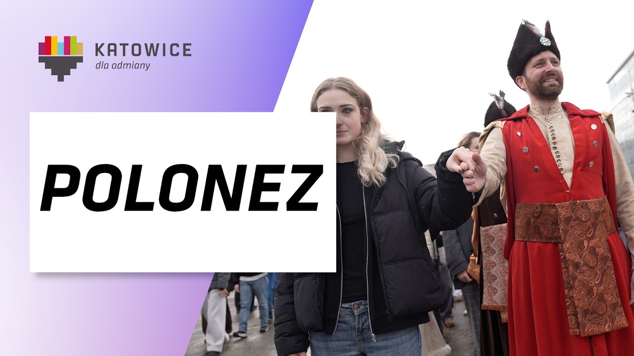 Polonez maturzystów na Rynku