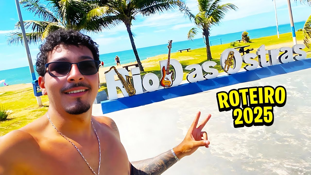 RIO DAS OSTRAS RJ - Conheça todas as praias da região - parte1