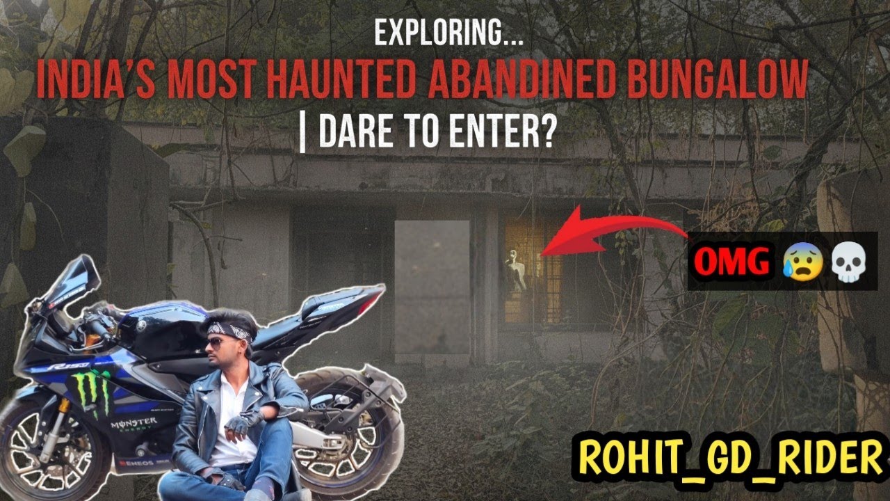 R15M niye photo shoot korte aslam| haunted place 💀😰 @Rohit_GD_Rider 