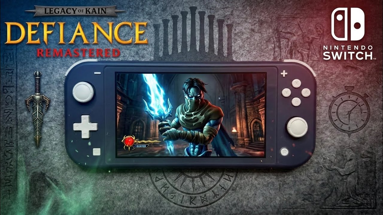 Legacy of Kain: Defiance Remastered Gameplay on Nintendo Switch