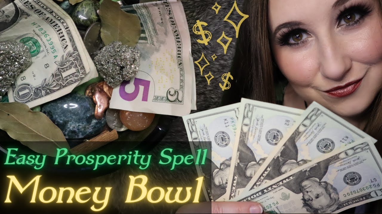 How to Make a Money Bowl || Easy Prosperity Spell || Simple Spellwork