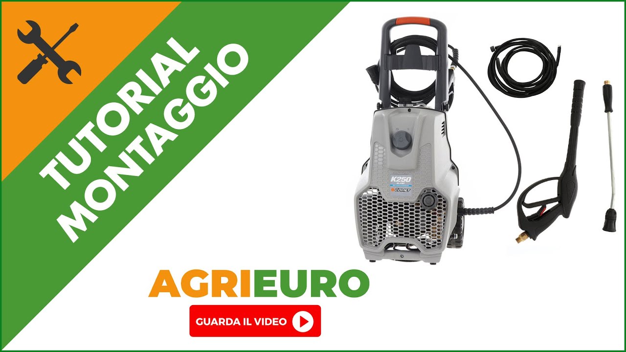 Come montare Idropulitrice Comet serie K 250