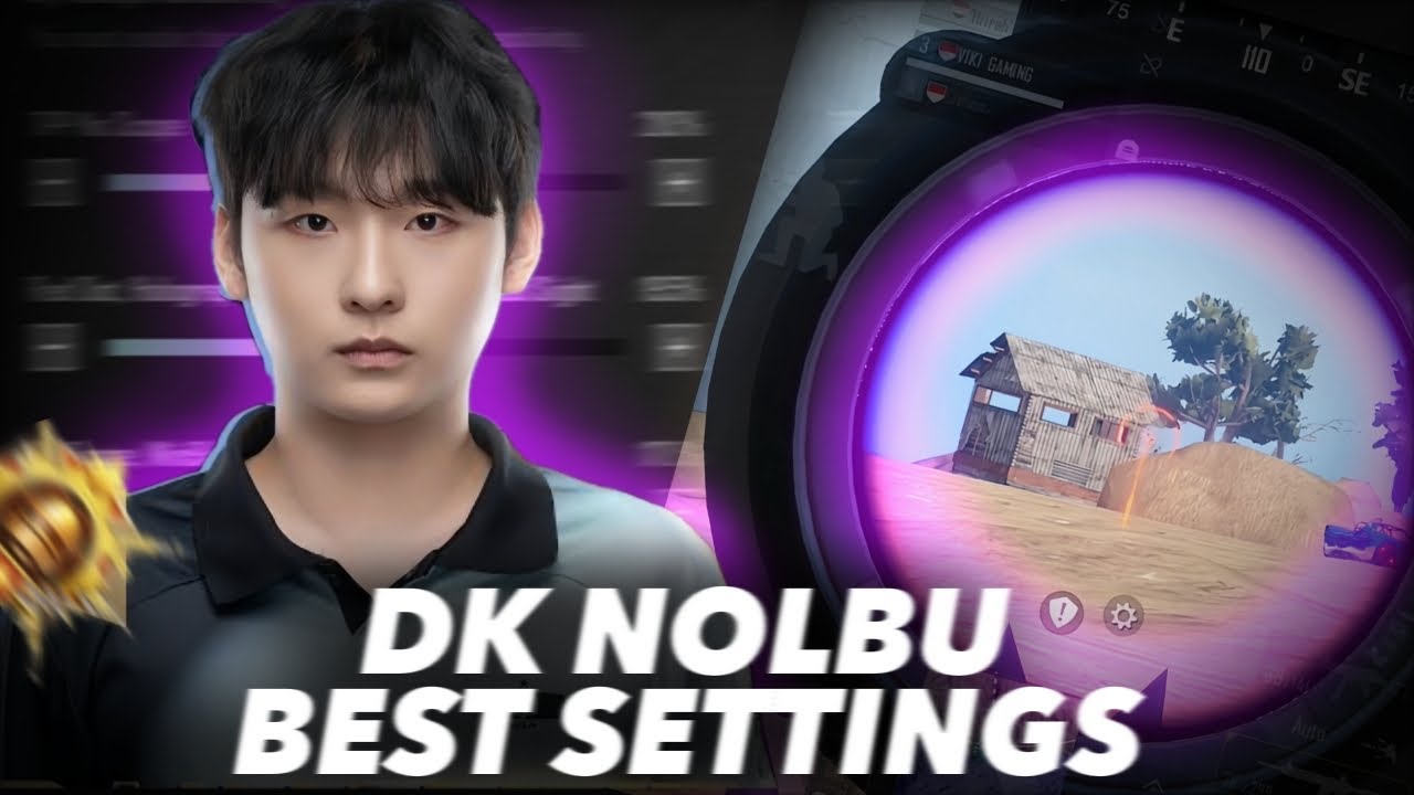 BEST SENSITIVITY SETTINGS IN 2026 FOR PUBGM /BGMI | DK NOLBU CONTROL & SRNSITIVITY SETTINGS
