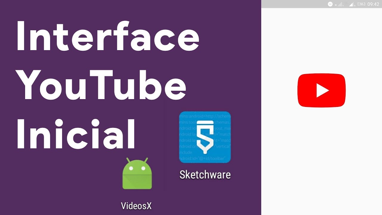 Tutorial Sketchware: Recriando a Interface inicial do app do Youtube
