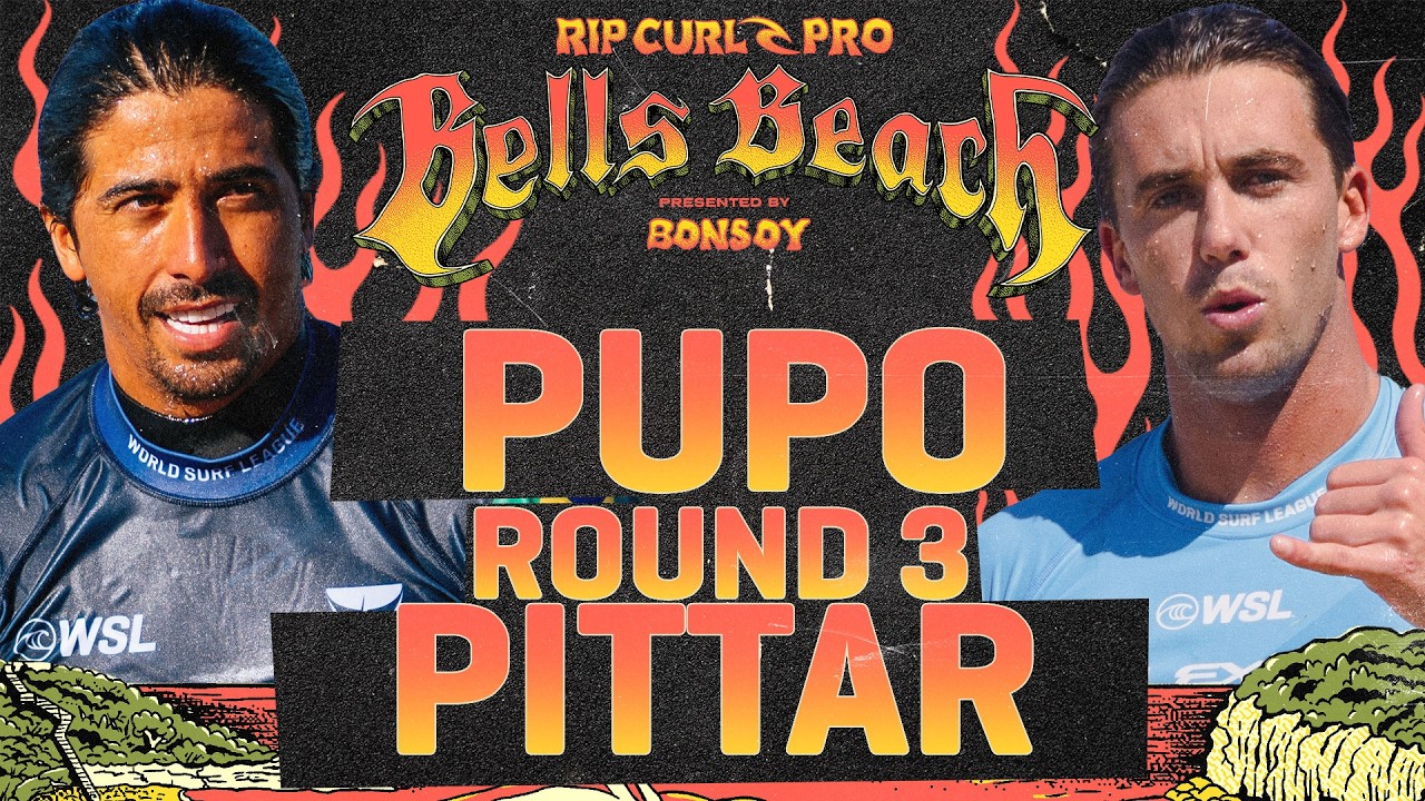 Miguel Pupo vs George Pittar | Rip Curl Pro Bells Beach presented by Bonsoy 2026 - Round 3