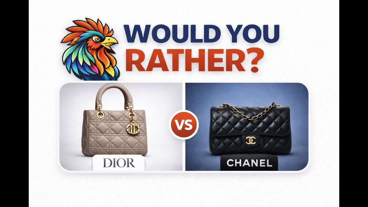 Would You Rather? FASHION Edition 👠 25 Tough Style Decisions!