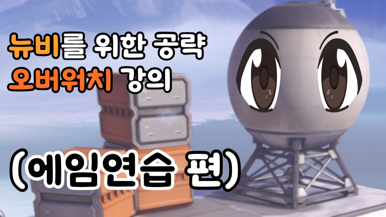 십뉴비를 위한 오버워치 에임연습편