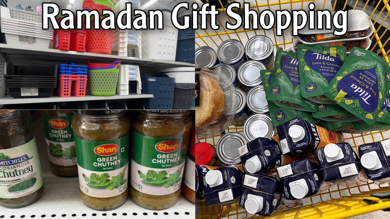 Ramadan Gifts for Neighbours -Grocery Shopping for Ramadan Basket-Ramadan 2023