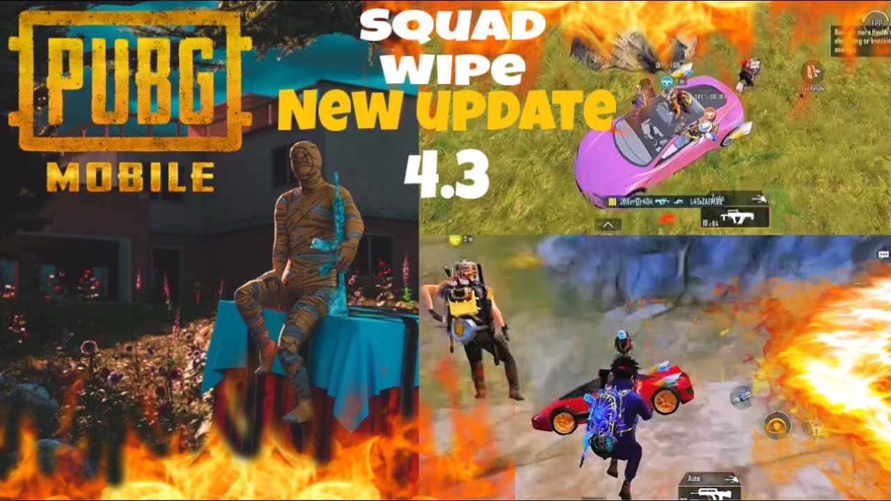 New Update 4.3 FAST SQUAD WIPE 💀