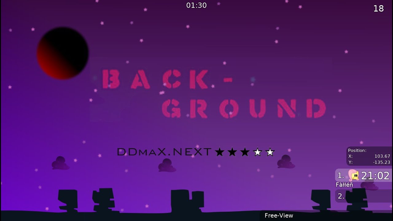 DDNet ( Teeworlds ) – Background (DDmaX.Next ★★★✰✰)