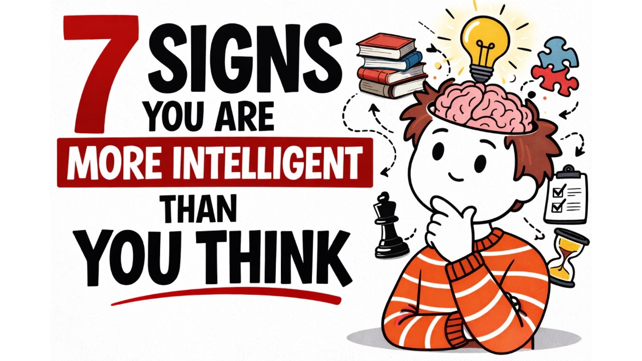 7 Signs You Are More Intelligent Than You Think