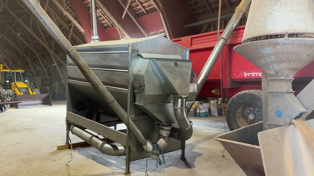 Efficient Wheat Seed Cleaning with the KDC 4000 at Gyldenholm Estate