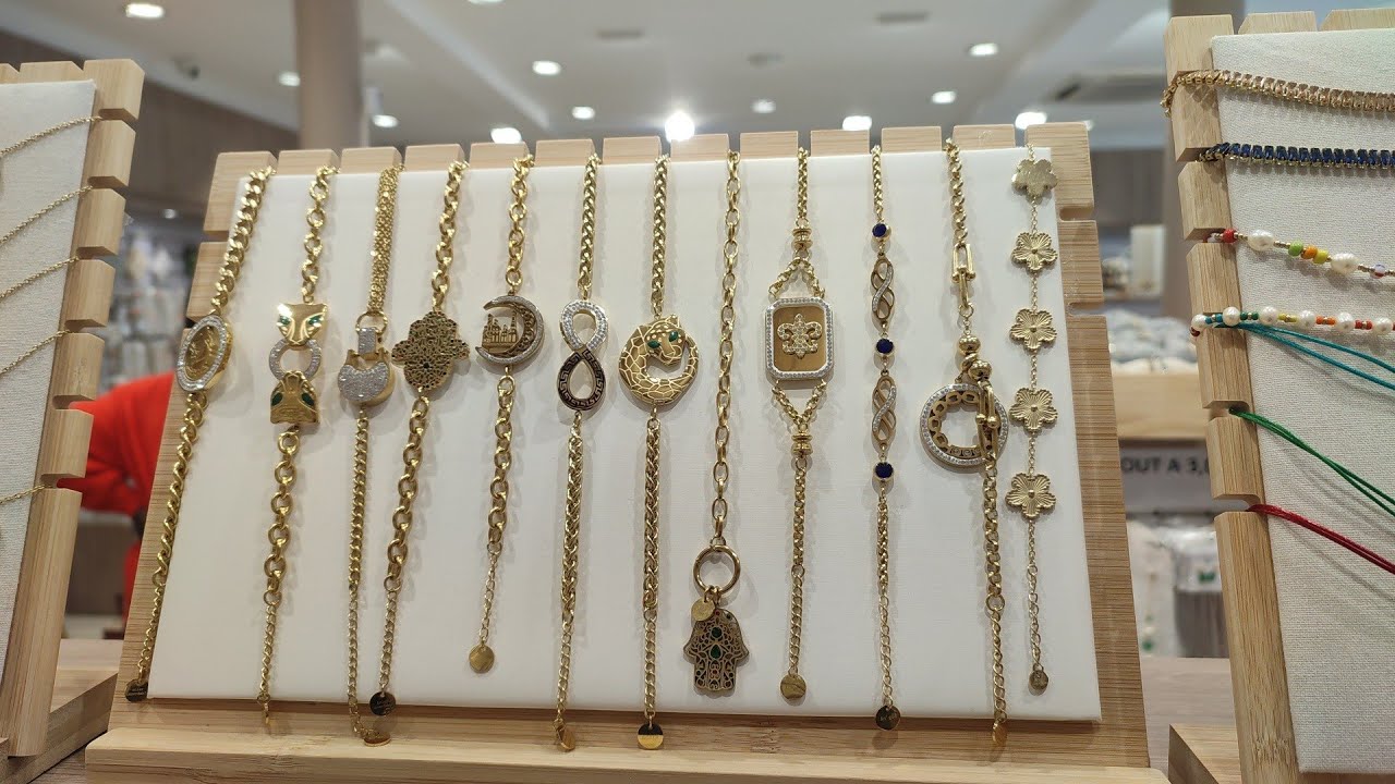 🚨محلات الجملة المجوهرات اللي كلشي تيقلب عليهم 💥#bijoux acier inoxydable