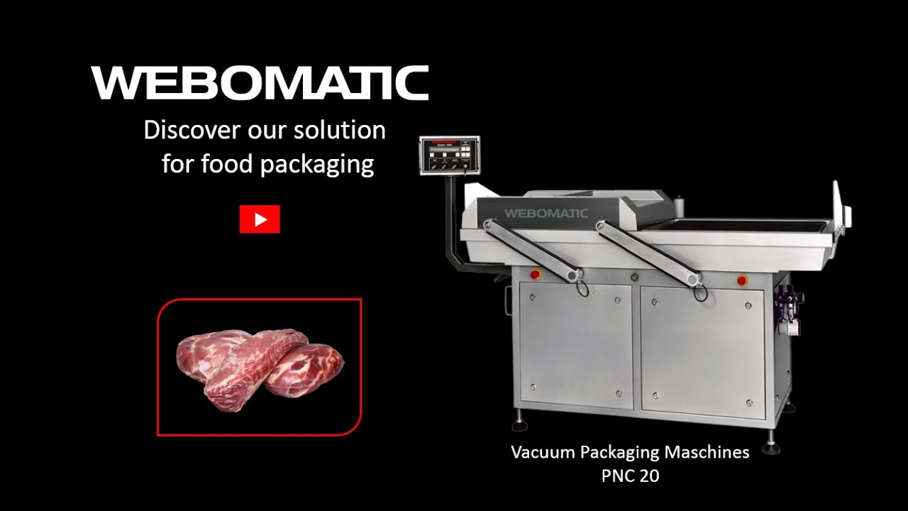 WEBOMATIC Vacuum Packaging Machines PNC 20 LINE