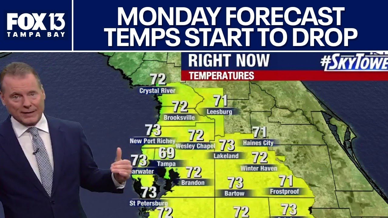 Tampa weather | Monday morning forecast