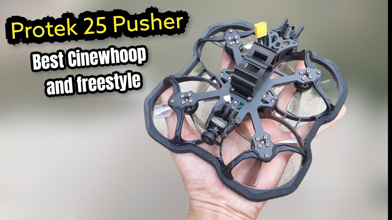 Protek25 Pusher Unboxing And Fly Test - Insta360 GO 2 + Iflight - RC King