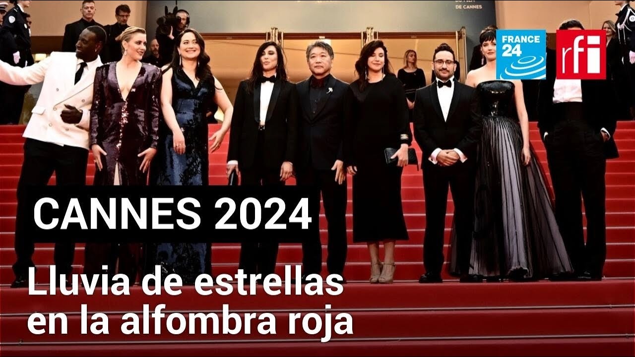 77° edición del Festival de Cannes: la alfombra roja se llena de estrellas • FRANCE 24 Español