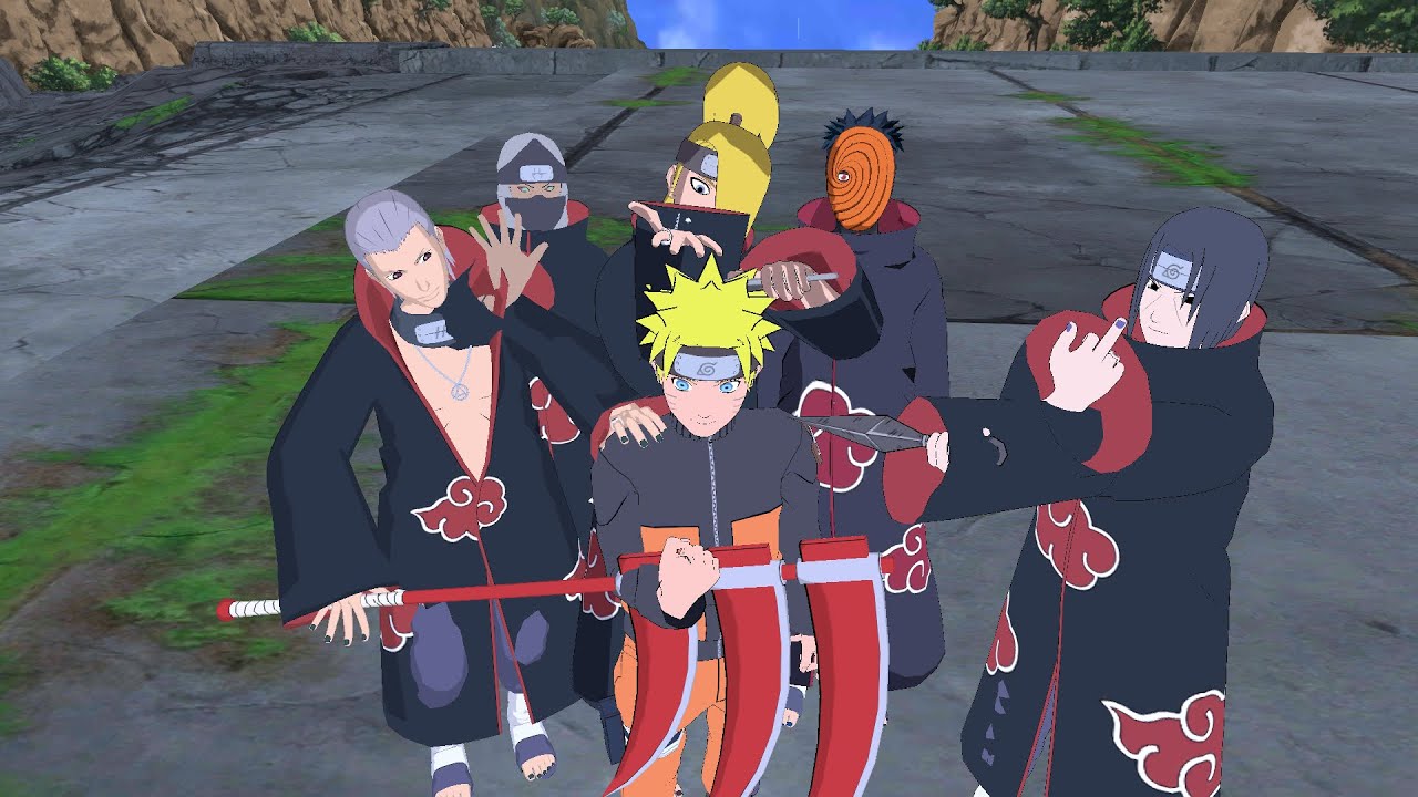 Naruto joins the akatsuki(vrchat)