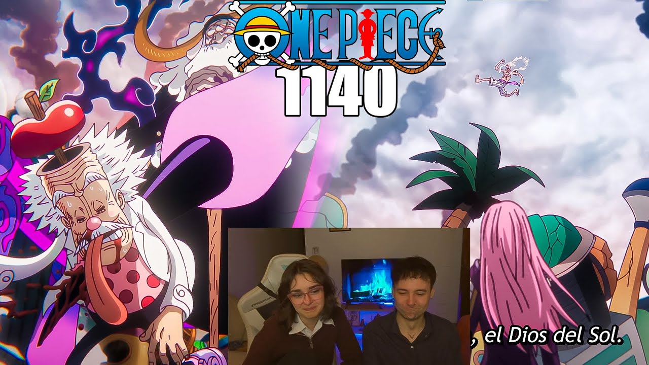 REGRESA NIKA EL DIOS DEL SOL 🔥 || REACCION CON MI NOVIA A ONE PIECE 1140
