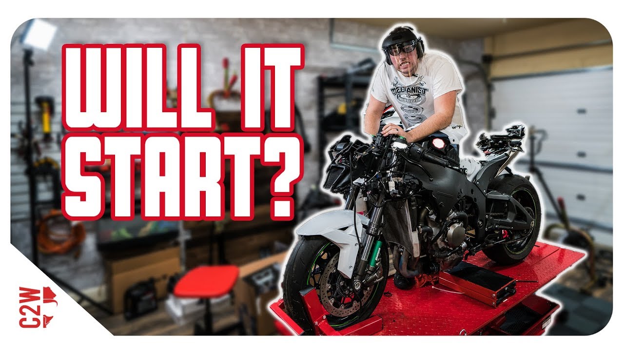 Its FINALLY back together...but will it crank?!  [Wrecked Bike Rebuild - S2 - Ep 12 - Ninja ZX-10R]
