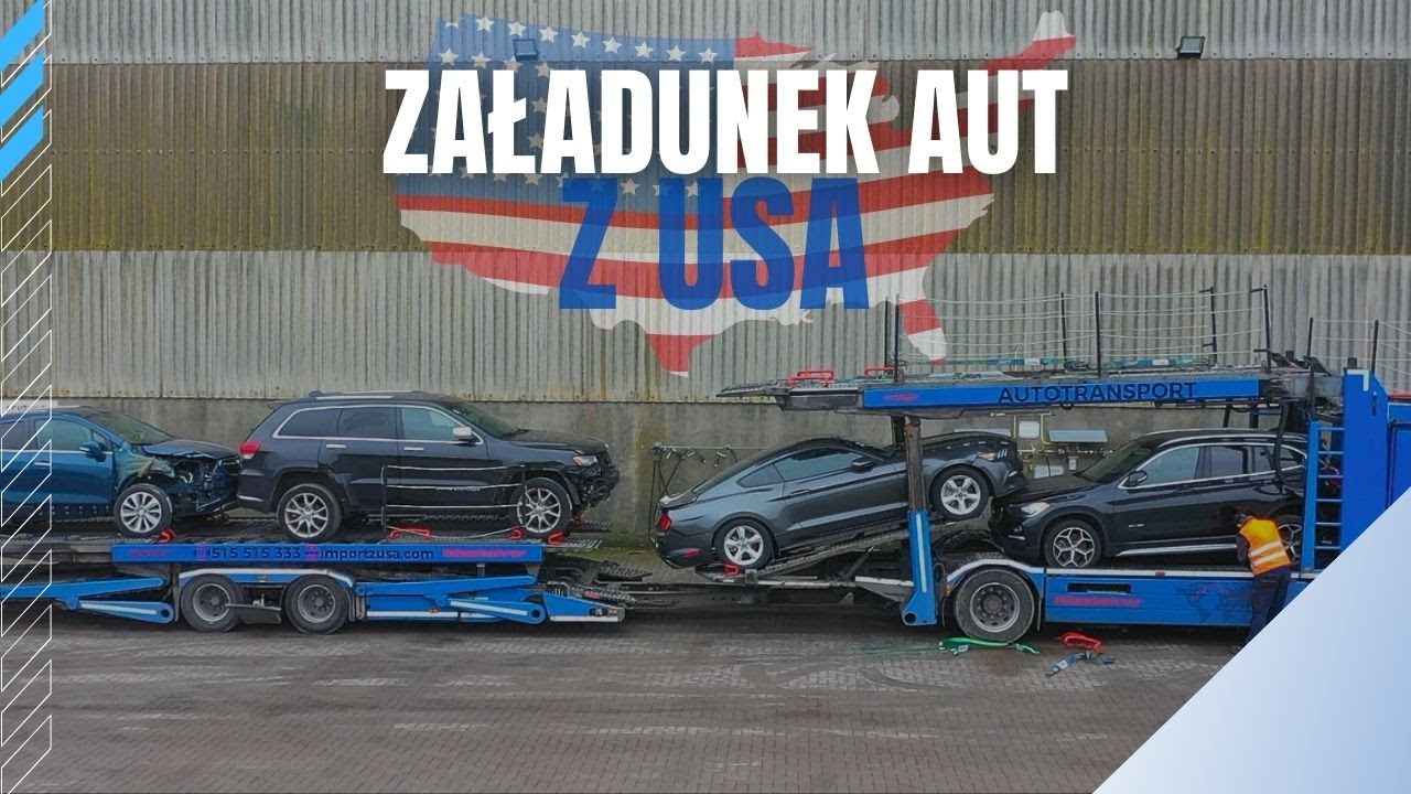 Tak trafiają samochody z USA do Polaków- Załadunek| AndrzejWielkiR.