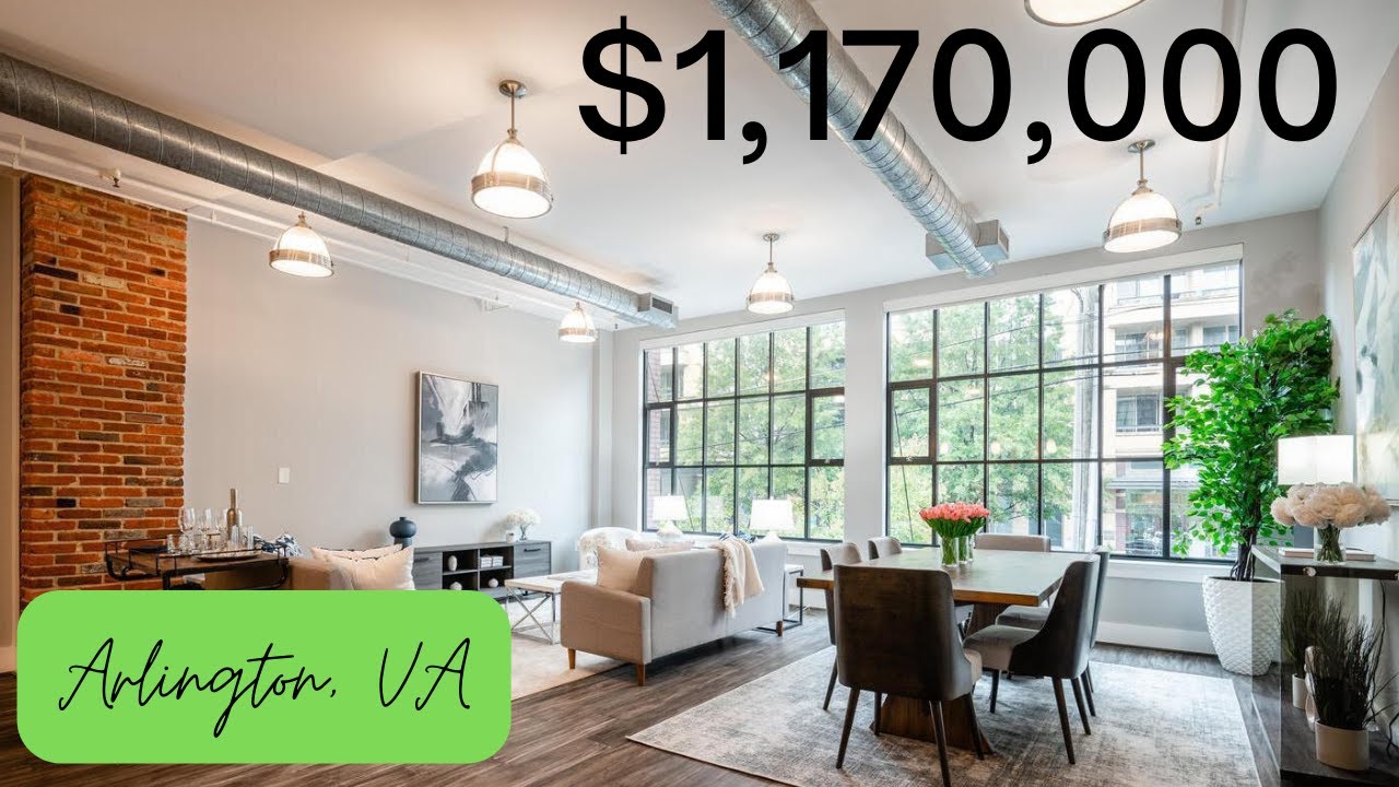 $1,170,000 Condo in Arlington, VA │ Condo Tour │ NOVA