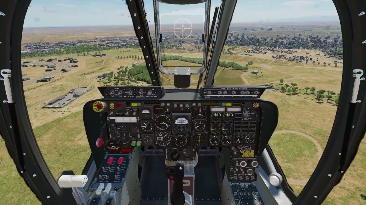 DCS Virtual Incirlik RIAT in cockpit Bronco Arrival