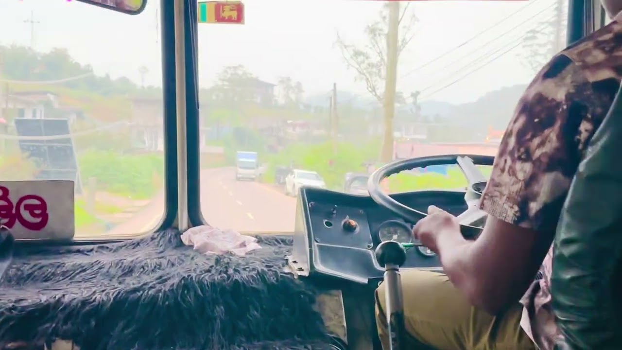 සීත මීදුම මැදින් වැලිමඩ සිට නුවරඑලිය බලා🚎⛰️🥶