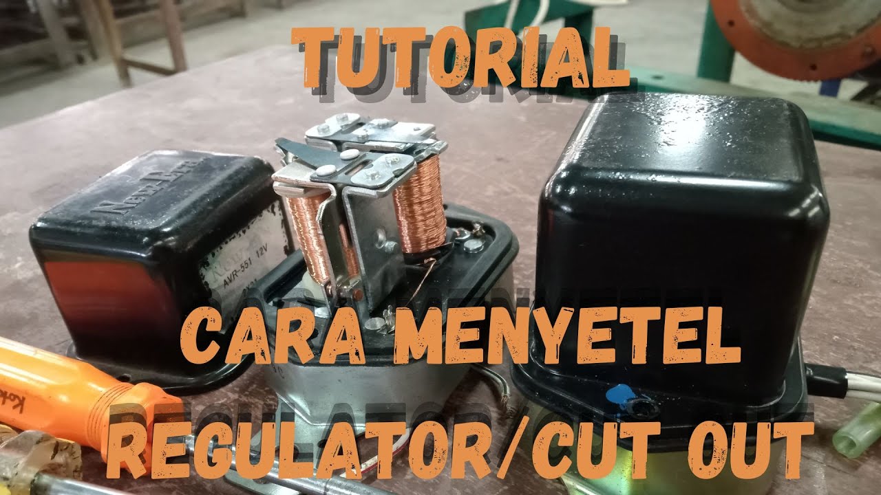 Cara Cepat dan Mudah menyetel Regulator/ cut  out supaya aki tidak tekor