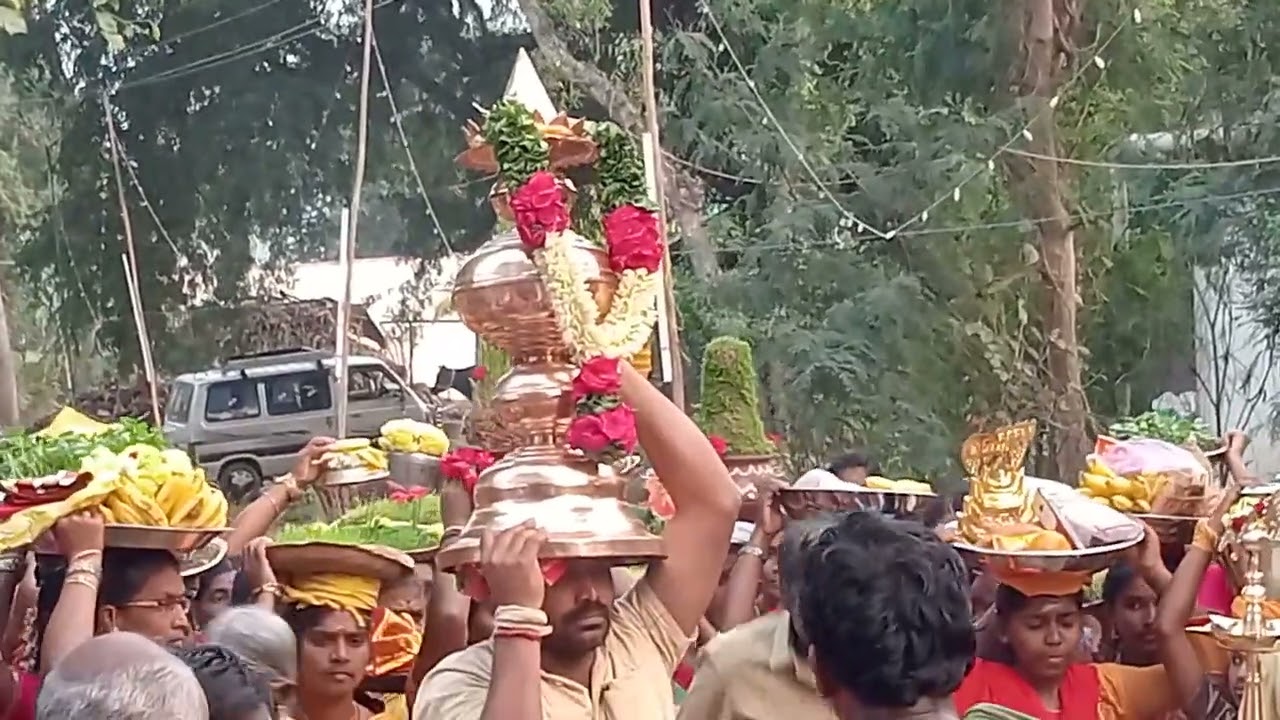 சீர் வரிசை மற்றும் கலசம் அழைப்புதல்💙💛❤️🙏🙏🙏