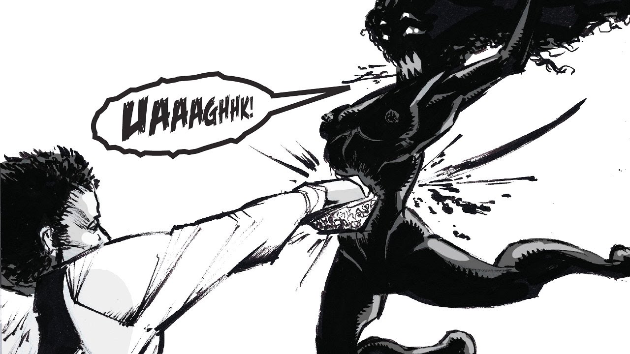 Drawing Dynamic Fight Scenes