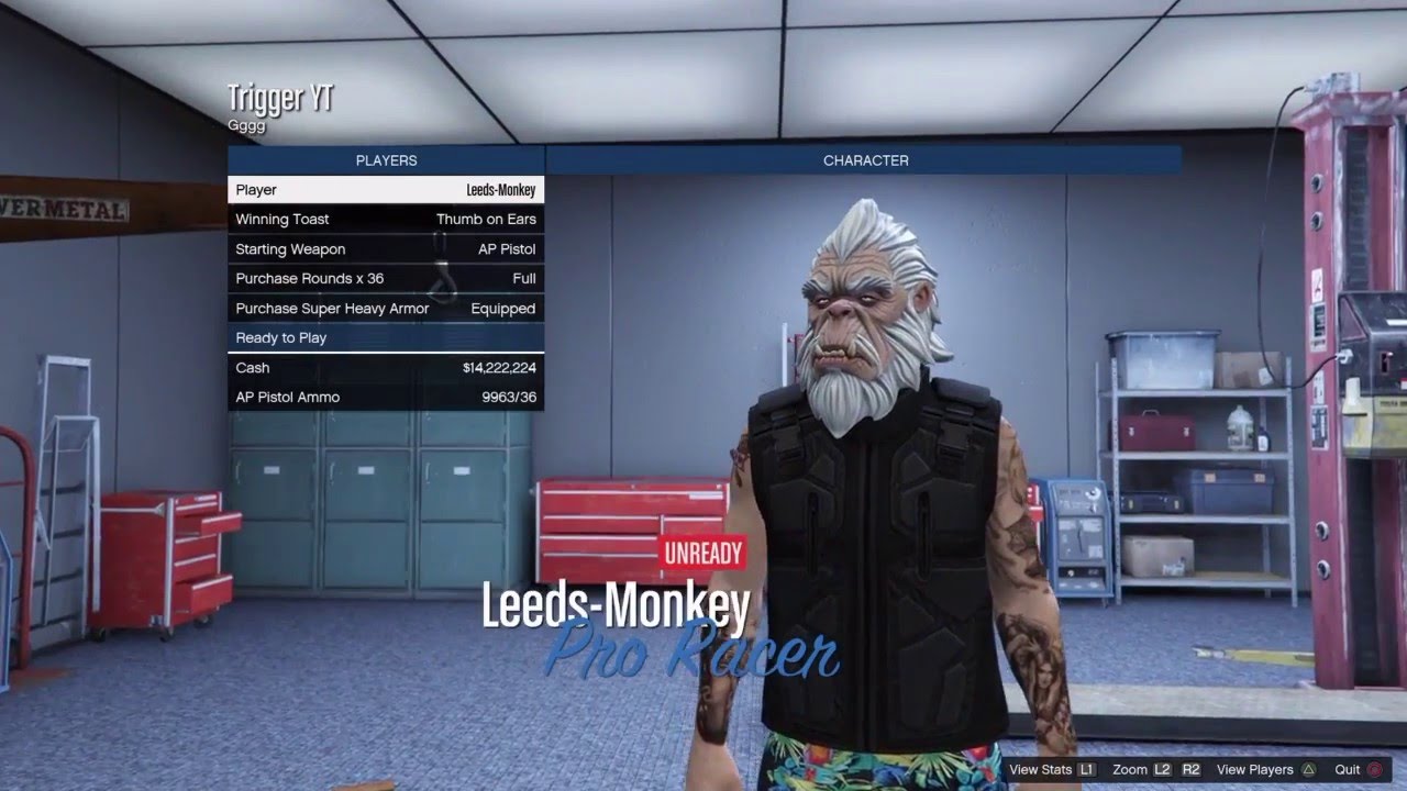 GTA Online Creator Mechanics Room/Garage Trigger