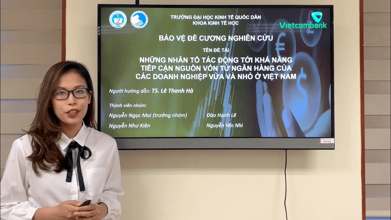 Nhân tố tác động tới khả năng tiếp cận nguồn vốn ngân hàng của DNNVV Việt Nam - NCKHSV