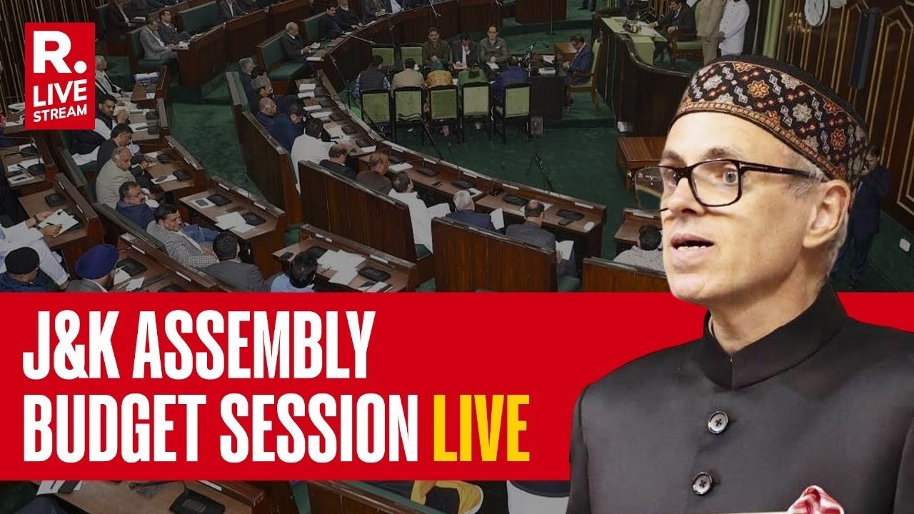 J&K Assembly Budget Session LIVE | LG Manoj Sinha Addresses J&K Assembly |NC |CM Omar Abdullah | BJP