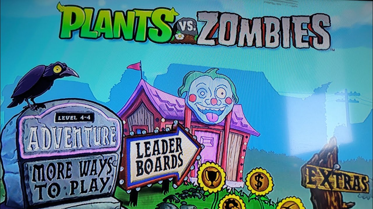 XBOX 360 Series PLANT vs ZOMBIE Live Gameplay