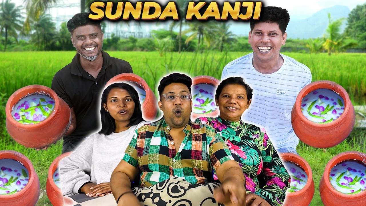SUNDA KANJI Cooking 🤤 Beach Cooking | Ramstk Family@VillageFoodChannelOfficial