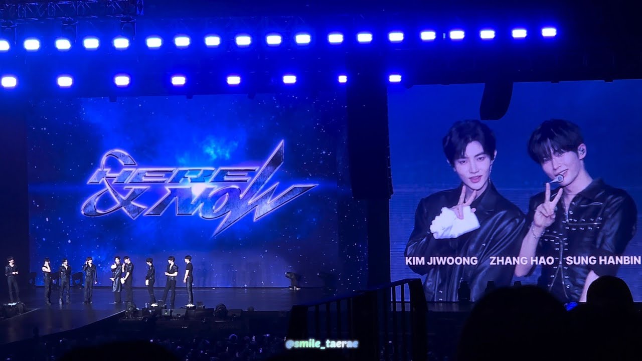 251221 ZB1 홍콩 막콘 Ment (Keyword Pose Relay) Fancam HERE & NOW World Tour in HONGKONG Day3