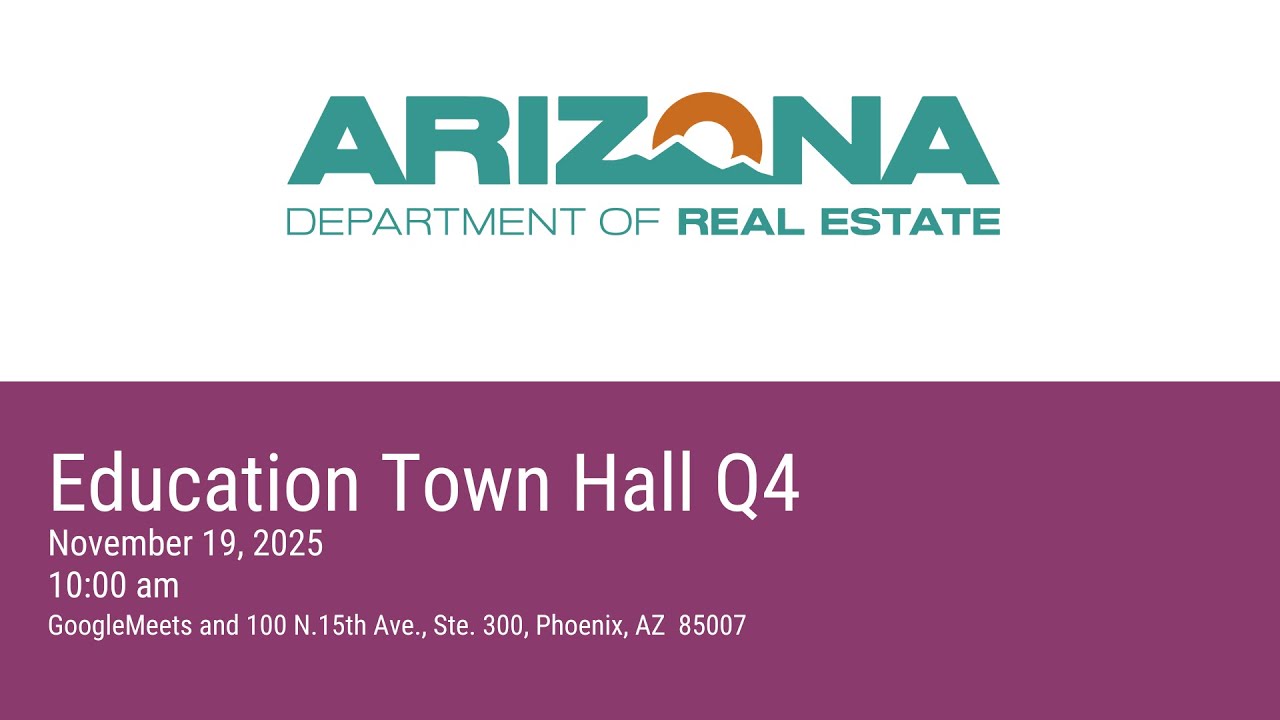 Education Town Hall 11-19-2025