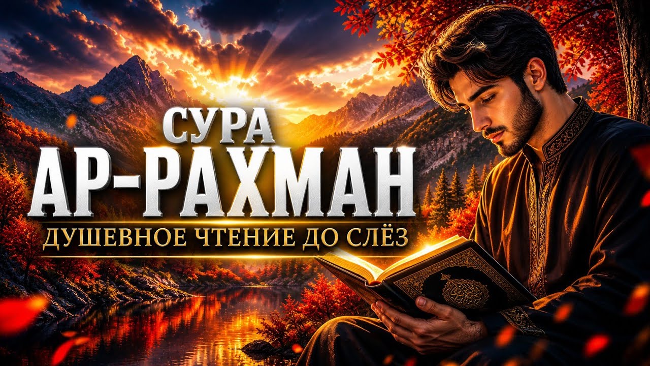 Сура Ар-Рахман: мелодичное чтение Корана для успокоения сердца и колыбельная
