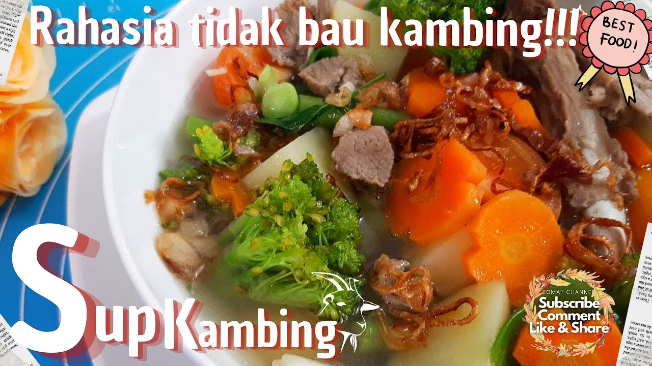 Bikin (Sup Kambing) tidak bau kambing dan segar kuahnya dijamin pasti sekeluarga pada suka!!!!!