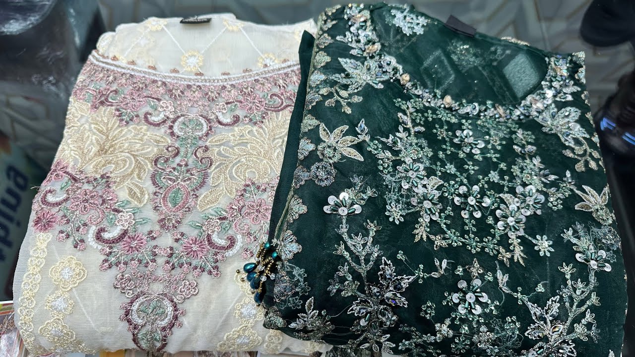 SK HiT✨ Chiffion Organza Exclusive💥 2026 Pakistani EID Main Dress Collection | Gorgeous Eid dresses