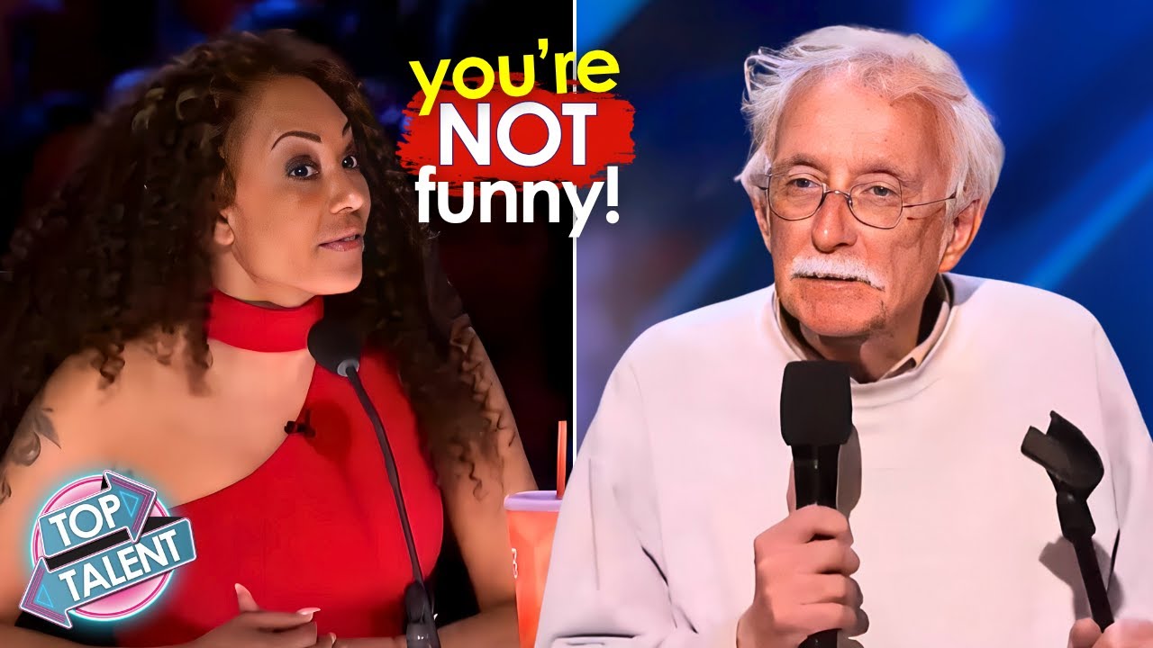 🤣 Comedian HITS BACK at Mel B &mdash;America's Got Talent Audition!