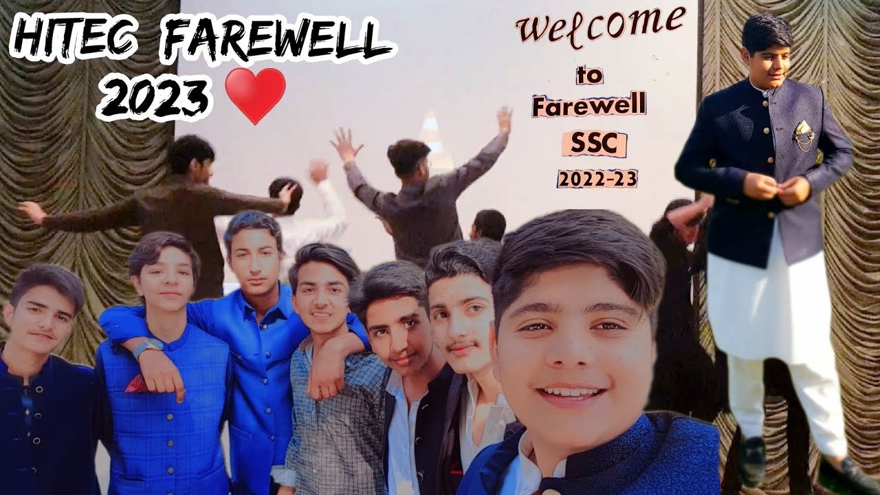 Hitec Farewell 2k23♥️||Dani Vlogs